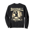 Baseball Dad Fathers Day Sweatshirt - Streetwear Style Men Women - T-Shirt, Sweatshirt, Hoodie