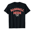 Baseball Coquette Bow Baseball Mom Mama T-Shirt - Unique Graphic for Adults - T-Shirt, Sweatshirt, Hoodie