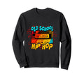 Old School Hip Hop Music Boombox Sweatshirt - Aesthetic Graphic for Adults - T-Shirt, Sweatshirt, Hoodie