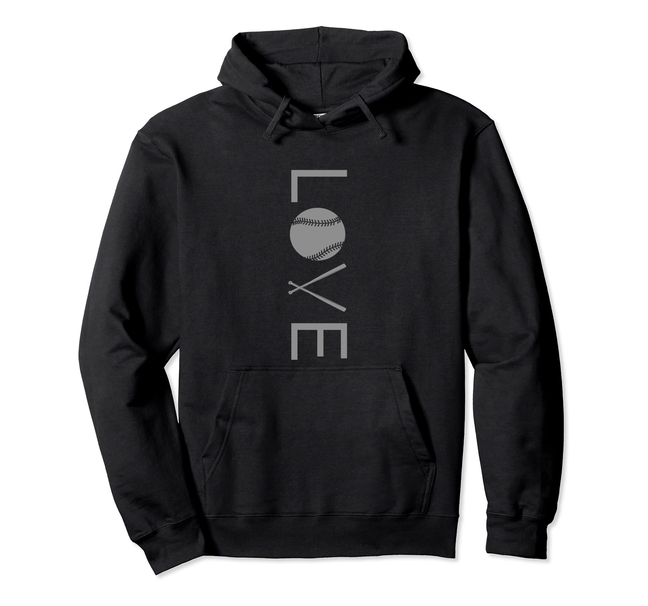 Baseball Love Baseball Hoodie - Fun Novelty Design Men Women - T-Shirt, Sweatshirt, Hoodie