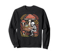 Goblincore Skeleton Gamer Playing Sweatshirt - Streetwear Style for Adults - T-Shirt, Sweatshirt, Hoodie