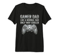 Gamer Dad Game Controller Funny T-Shirt - Custom Art Print Men Women - T-Shirt, Sweatshirt, Hoodie