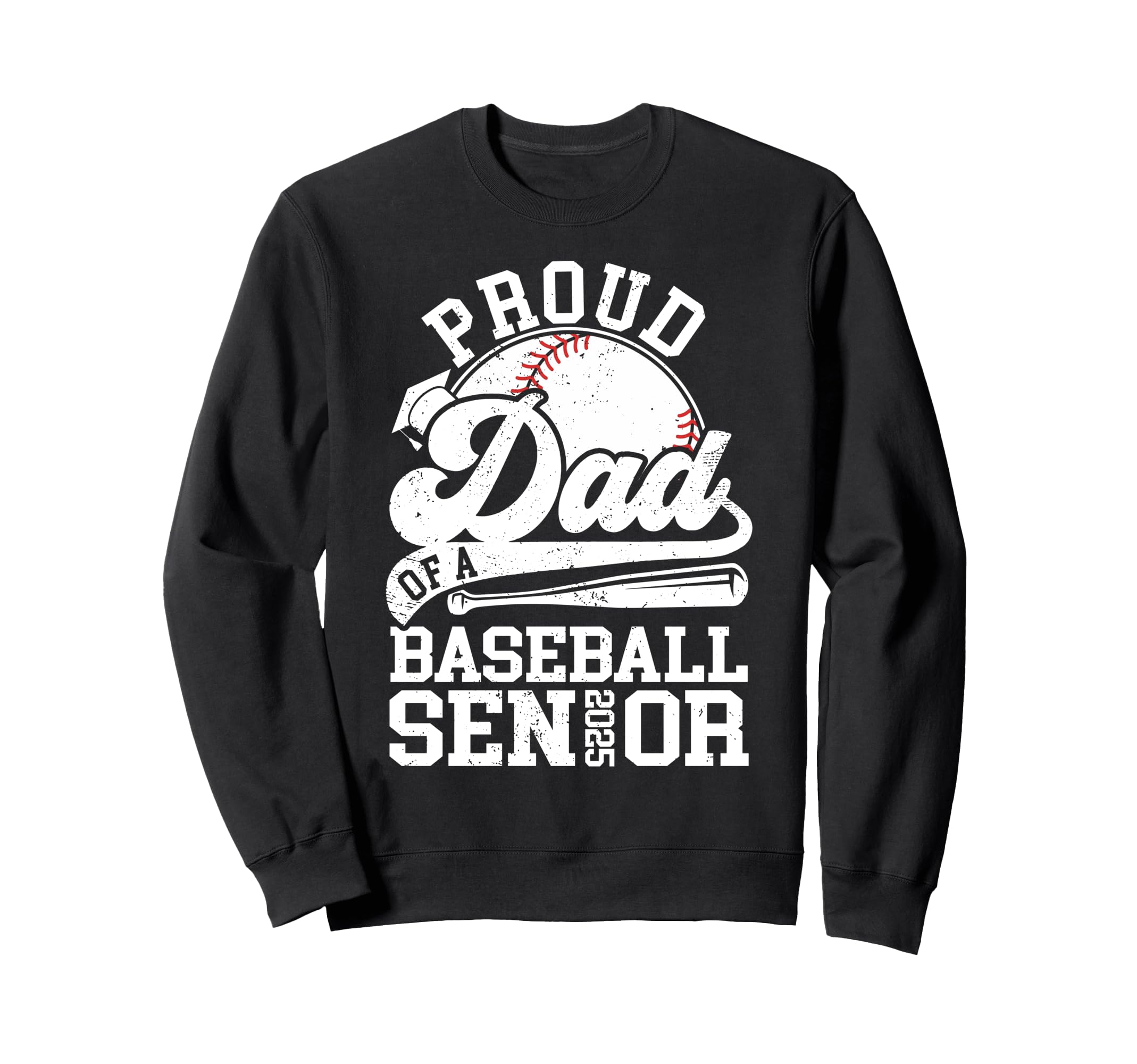 Baseball Dad Proud Dad Baseball 2025 Sweatshirt - Custom Art Print Unisex - T-Shirt, Sweatshirt, Hoodie