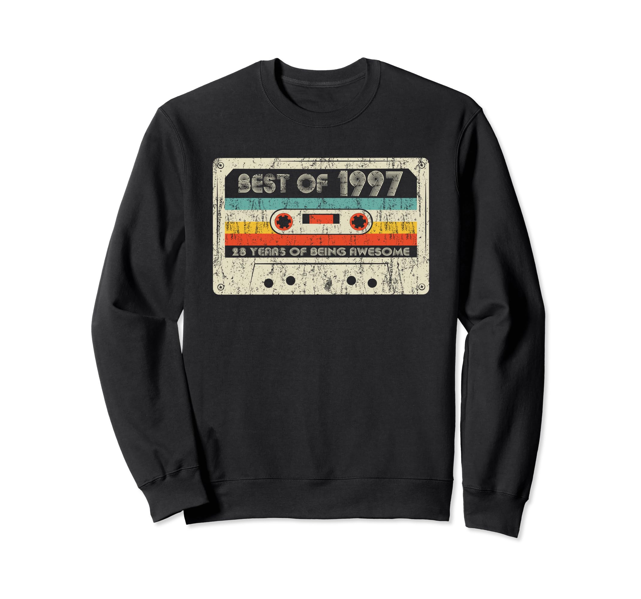 Best 1997 1997 Birthday Cassette Sweatshirt - Streetwear Style for Adults - T-Shirt, Sweatshirt, Hoodie