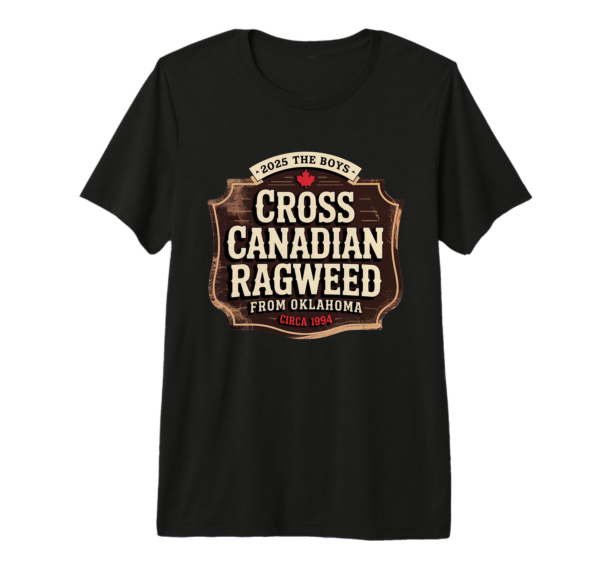 Cross Canadian Ragweed From Oklahoma T-Shirt - Trendy Graphic Unisex - T-Shirt, Sweatshirt, Hoodie