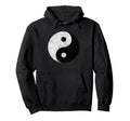 Tao Taoist Yin Yang Distressed Hoodie - Casual Everyday Wear for Adults - T-Shirt, Sweatshirt, Hoodie
