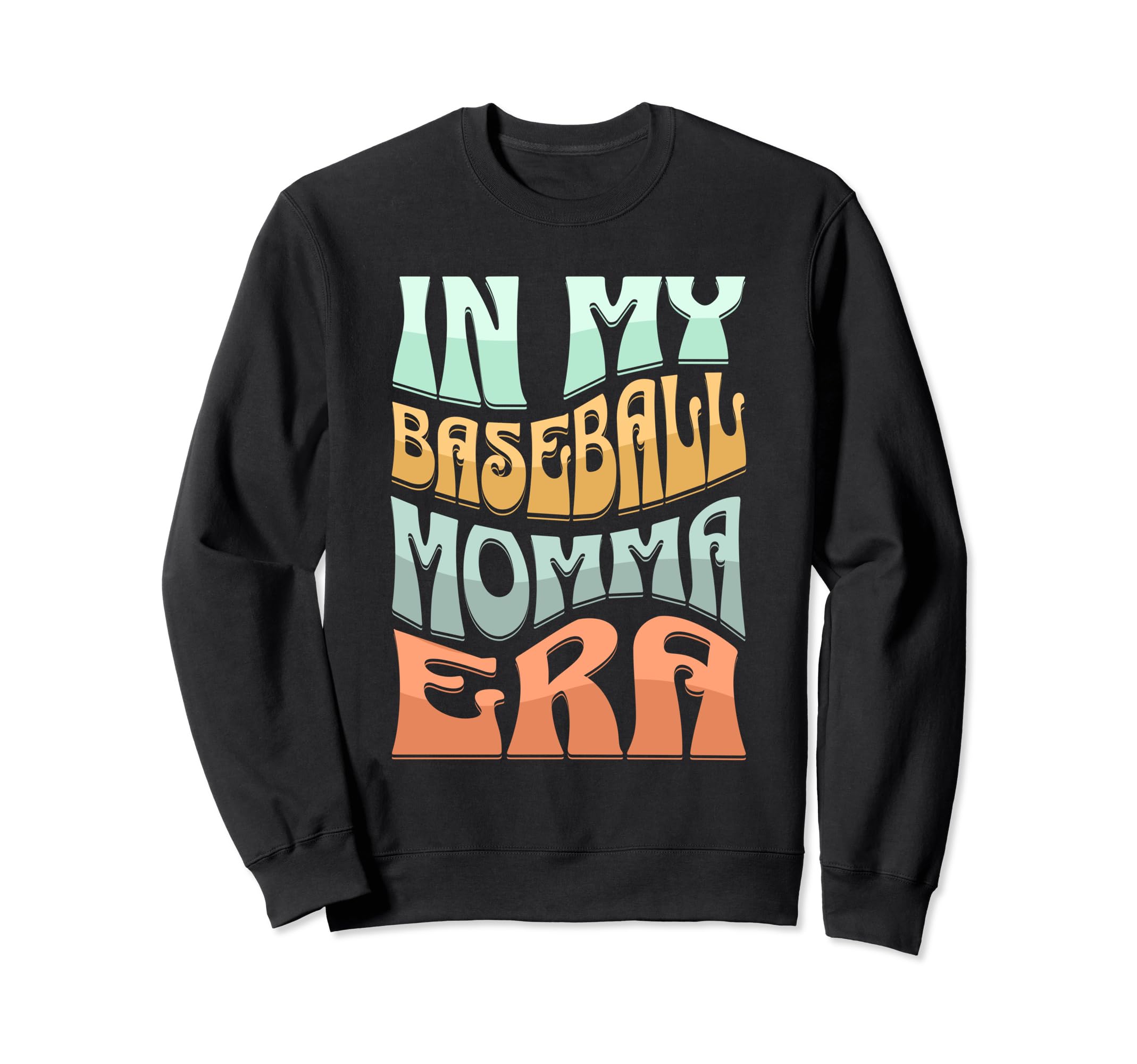 My Baseball Mom Era Sweatshirt - Custom Art Print for Adults - T-Shirt, Sweatshirt, Hoodie