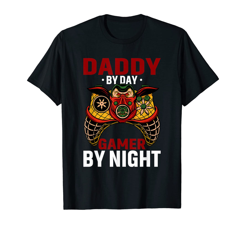 Daddy Day Gamer Night Video Gamer Dad T-Shirt - Unique Graphic Men Women - T-Shirt, Sweatshirt, Hoodie