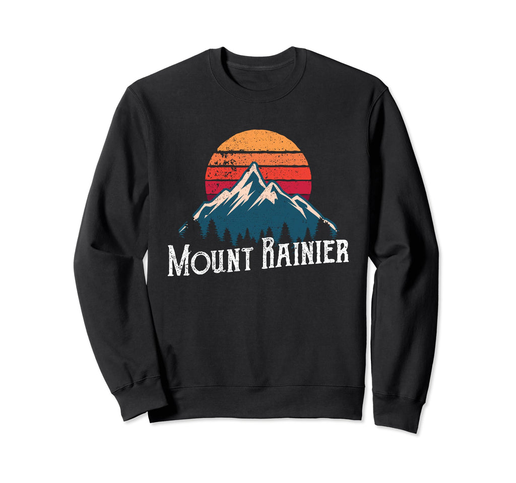 Mt Mount Rainier National Park T-Shirt - Custom Art Print Men Women - T-Shirt, Sweatshirt, Hoodie