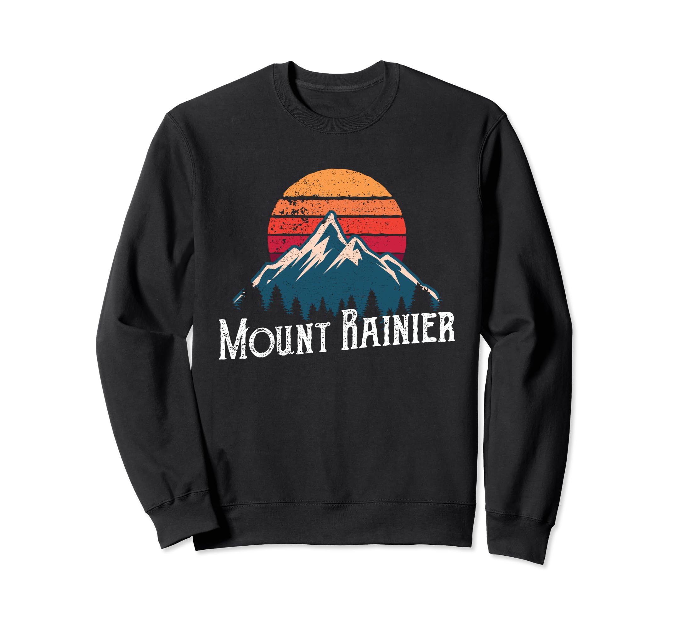 Mt Mount Rainier National Park T-Shirt - Custom Art Print Men Women - T-Shirt, Sweatshirt, Hoodie
