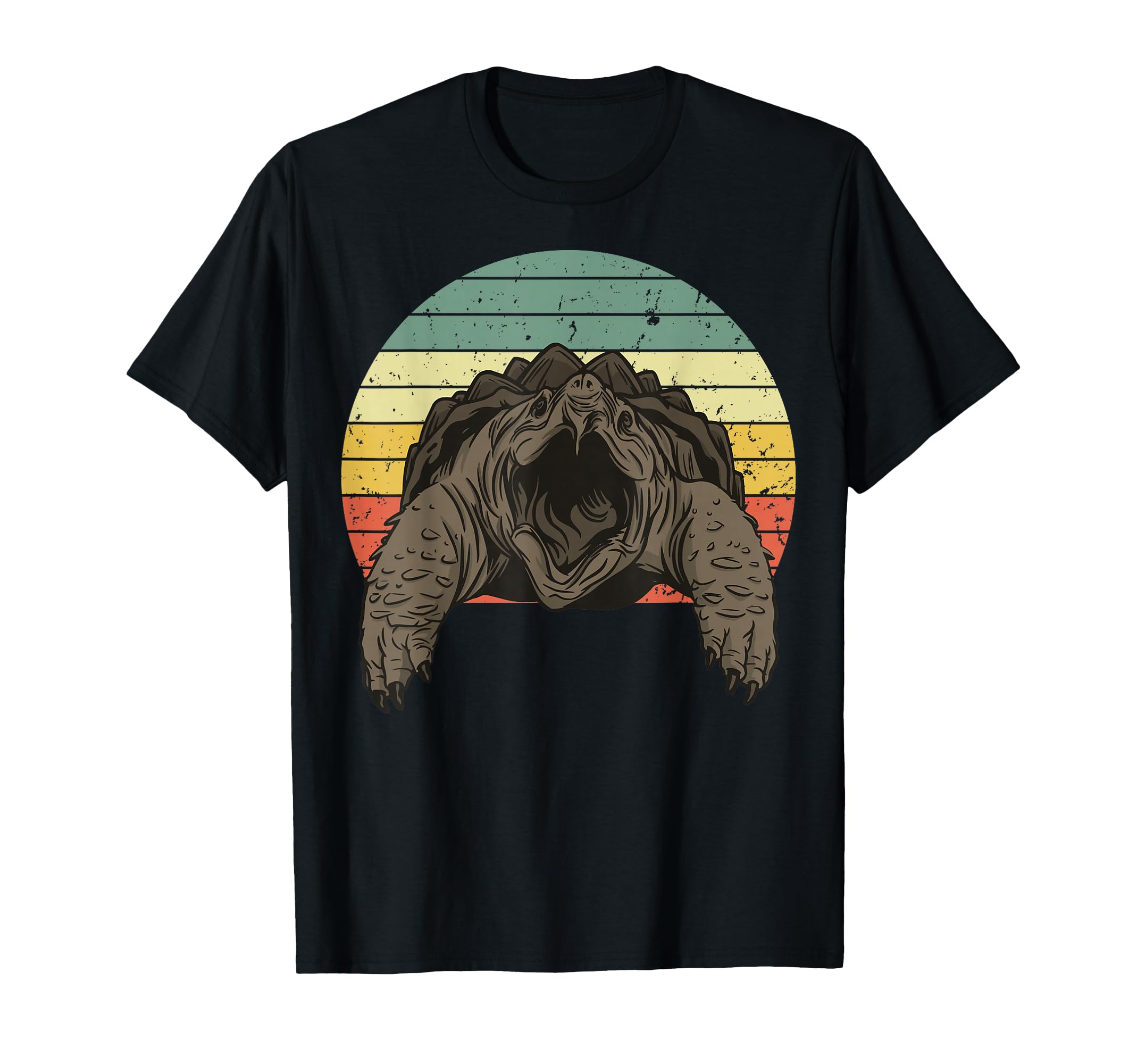Snapping Turtle Sunset Snapping Turtle T-Shirt - Novelty Apparel Men Women - T-Shirt, Sweatshirt, Hoodie