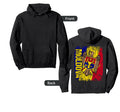 Moldova Flag Distressed Moldova Hoodie - Fun Novelty Design Men Women - T-Shirt, Sweatshirt, Hoodie