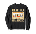 Im Not Old Im Funny Cassette Tape Sweatshirt - Novelty Apparel for Adults - T-Shirt, Sweatshirt, Hoodie