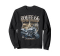 Route 66 Feel Freedom Sweatshirt - Minimalist Print for Adults - T-Shirt, Sweatshirt, Hoodie