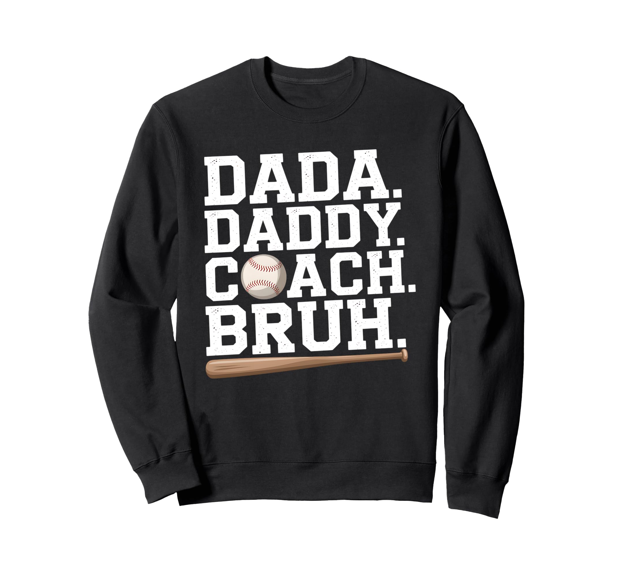 Funny Family Baseball Coach Dad Sweatshirt - Custom Art Print Unisex - T-Shirt, Sweatshirt, Hoodie