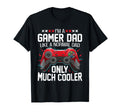 Gamer Dad Like Normal Dad Fathers Day T-Shirt - Trendy Graphic Unisex - T-Shirt, Sweatshirt, Hoodie