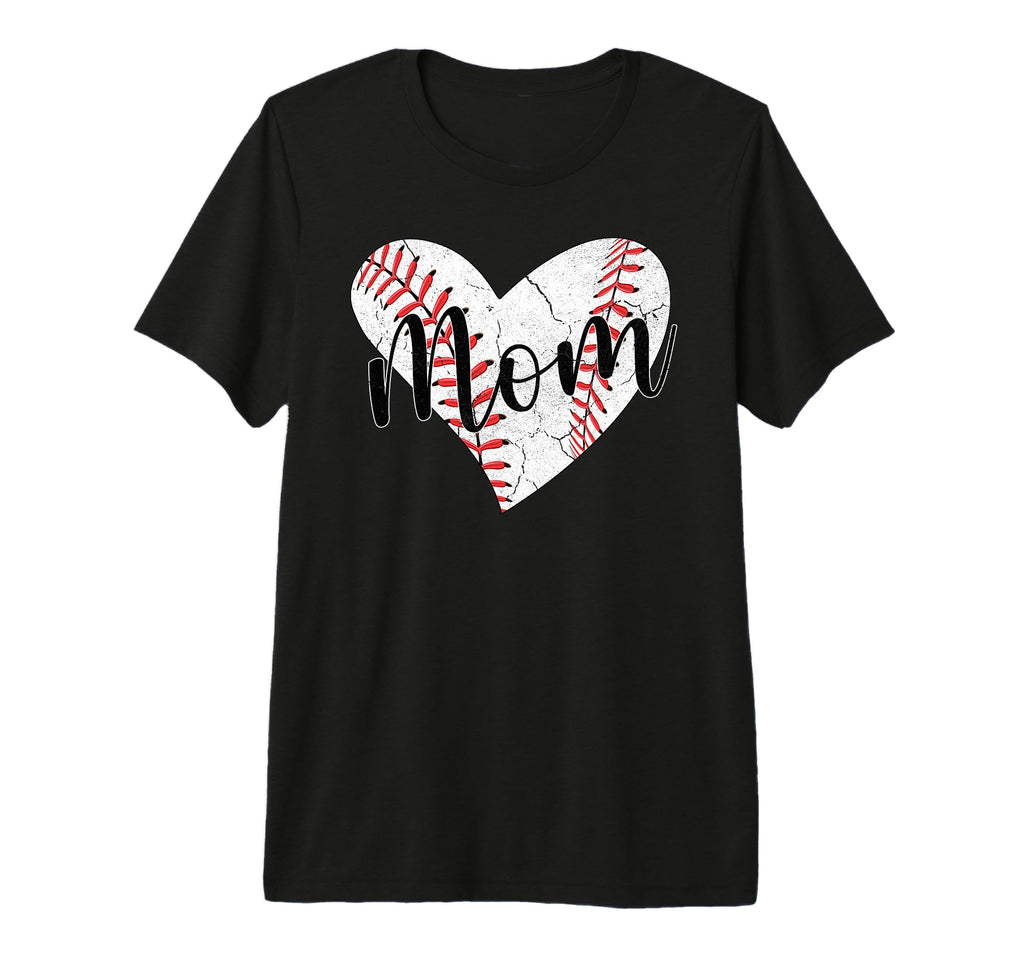Baseball Mom Grandma Mothers Day T-Shirt - Fun Novelty Design for Adults - T-Shirt, Sweatshirt, Hoodie