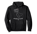 Cassette Mixed Tape Analog Love Hoodie - Casual Everyday Wear Men Women - T-Shirt, Sweatshirt, Hoodie