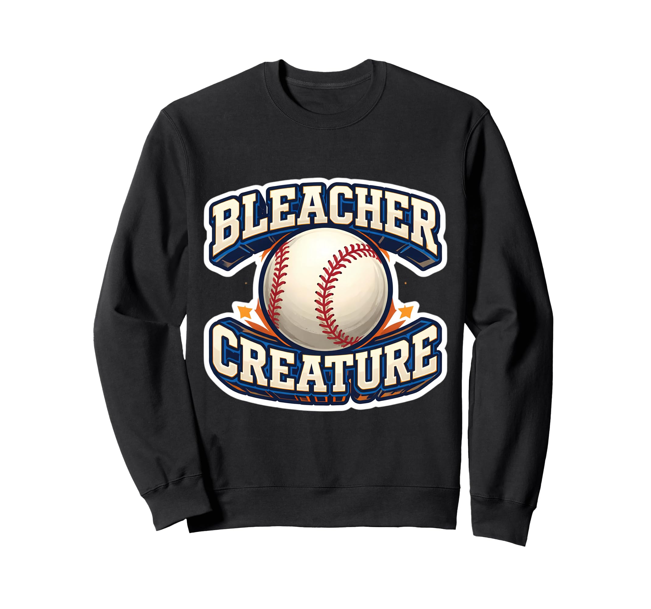 Bleacher Creature Baseball Fan Sweatshirt - Unique Graphic Unisex - T-Shirt, Sweatshirt, Hoodie