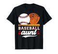 Baseball Aunt Proud Aunt T-Shirt - Casual Everyday Wear for Adults - T-Shirt, Sweatshirt, Hoodie