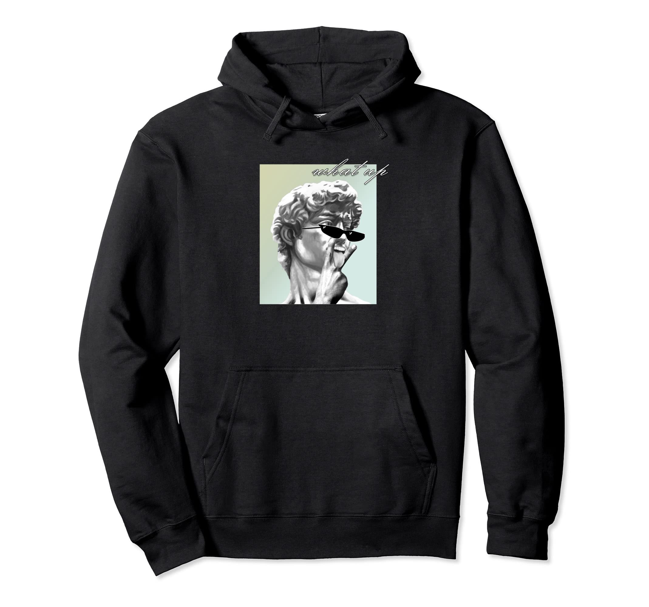 Michelangelo Art Pastel 90S Vaporwave Hoodie - Graphic Print Men Women - T-Shirt, Sweatshirt, Hoodie