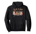 Boho Floral Math Teacher Gift Hoodie - Custom Art Print Men Women - T-Shirt, Sweatshirt, Hoodie