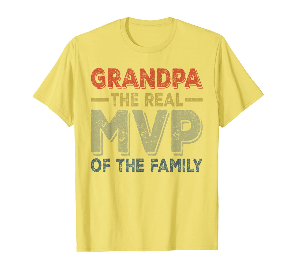Grandpa Baseball Grandpa Real Mvp Family T-Shirt - Streetwear Style Unisex - T-Shirt, Sweatshirt, Hoodie