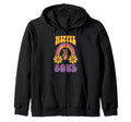Groovy Hippie Music Peace Love Sweatshirt - Streetwear Style for Adults - T-Shirt, Sweatshirt, Hoodie