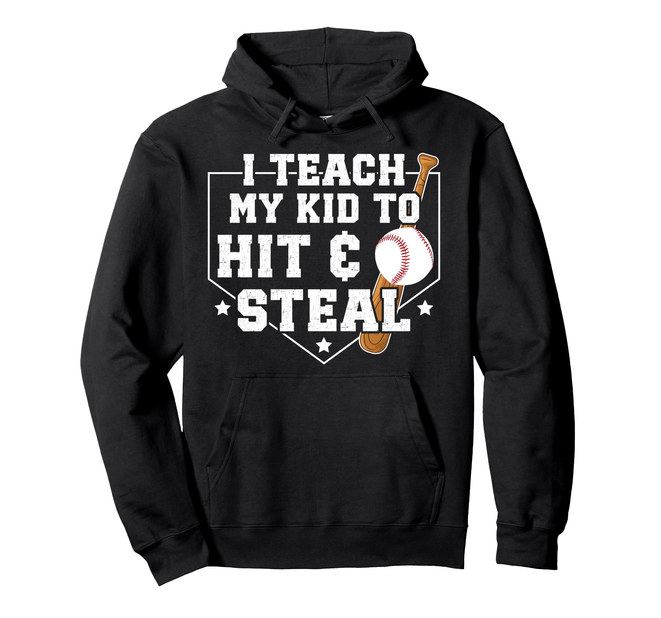 Funny Baseball Dad Baseball Player Dad Hoodie - Fun Novelty Design Unisex - T-Shirt, Sweatshirt, Hoodie