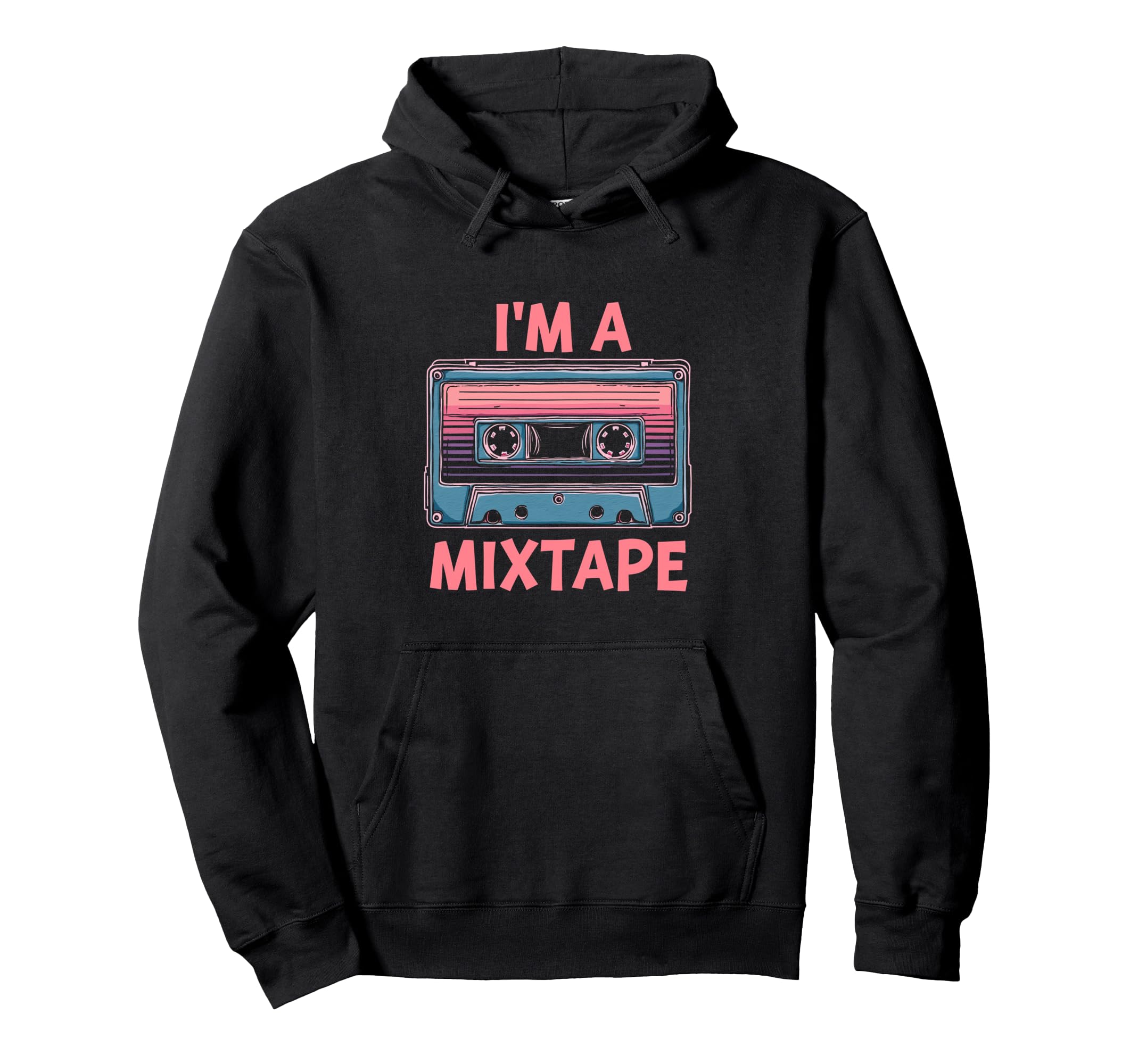 Im Mixtape Cassette Hoodie - Aesthetic Graphic for Adults - T-Shirt, Sweatshirt, Hoodie