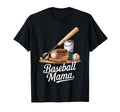 Baseball Mama Family Bat Glove Sports T-Shirt - Graphic Print Men Women - T-Shirt, Sweatshirt, Hoodie