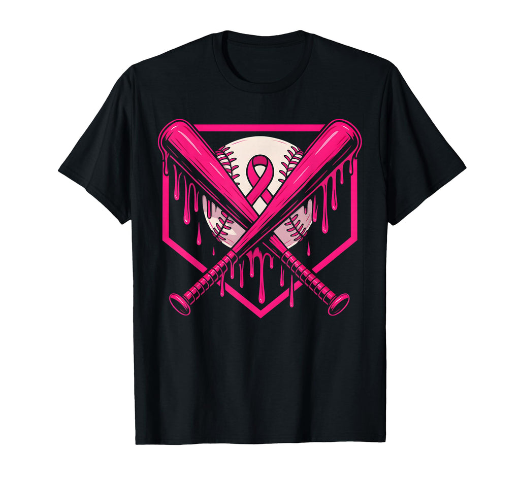 Baseball Drip Ice Cream Breast T-Shirt - Casual Everyday Wear Men Women - T-Shirt, Sweatshirt, Hoodie