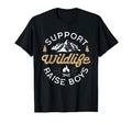 Support Wildlife Raise Parent Mom Dad T-Shirt - Graphic Print for Adults - T-Shirt, Sweatshirt, Hoodie