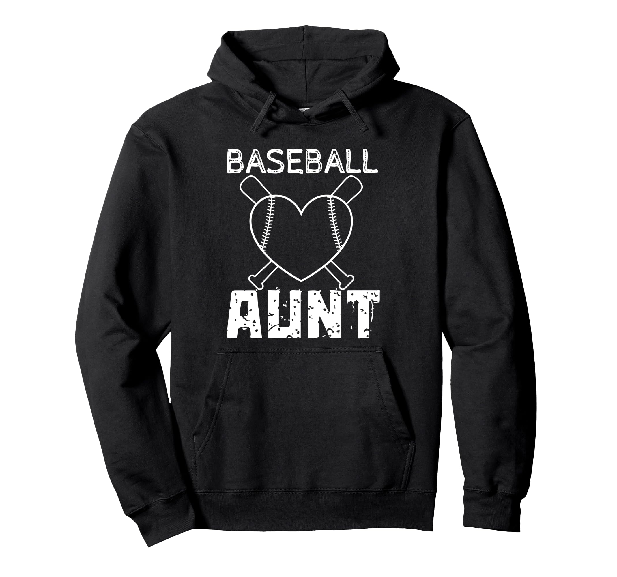 Baseball Aunt Family Matching Aunt Hoodie - Minimalist Print Unisex - T-Shirt, Sweatshirt, Hoodie