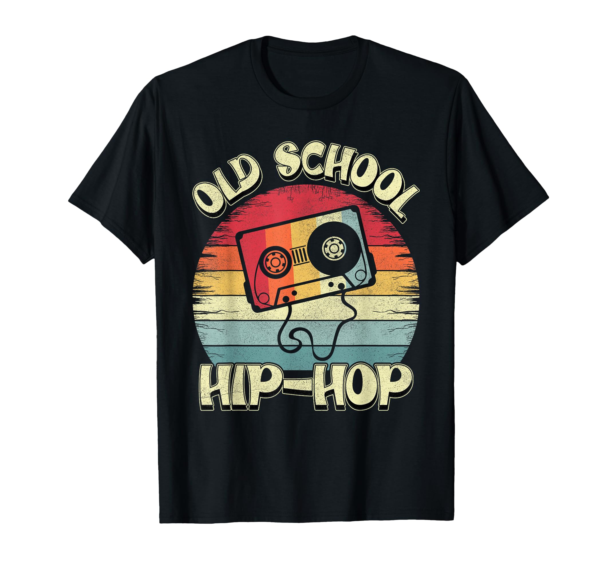Old School Hip Hop 80S 90S Music T-Shirt - Custom Art Print for Adults - T-Shirt, Sweatshirt, Hoodie