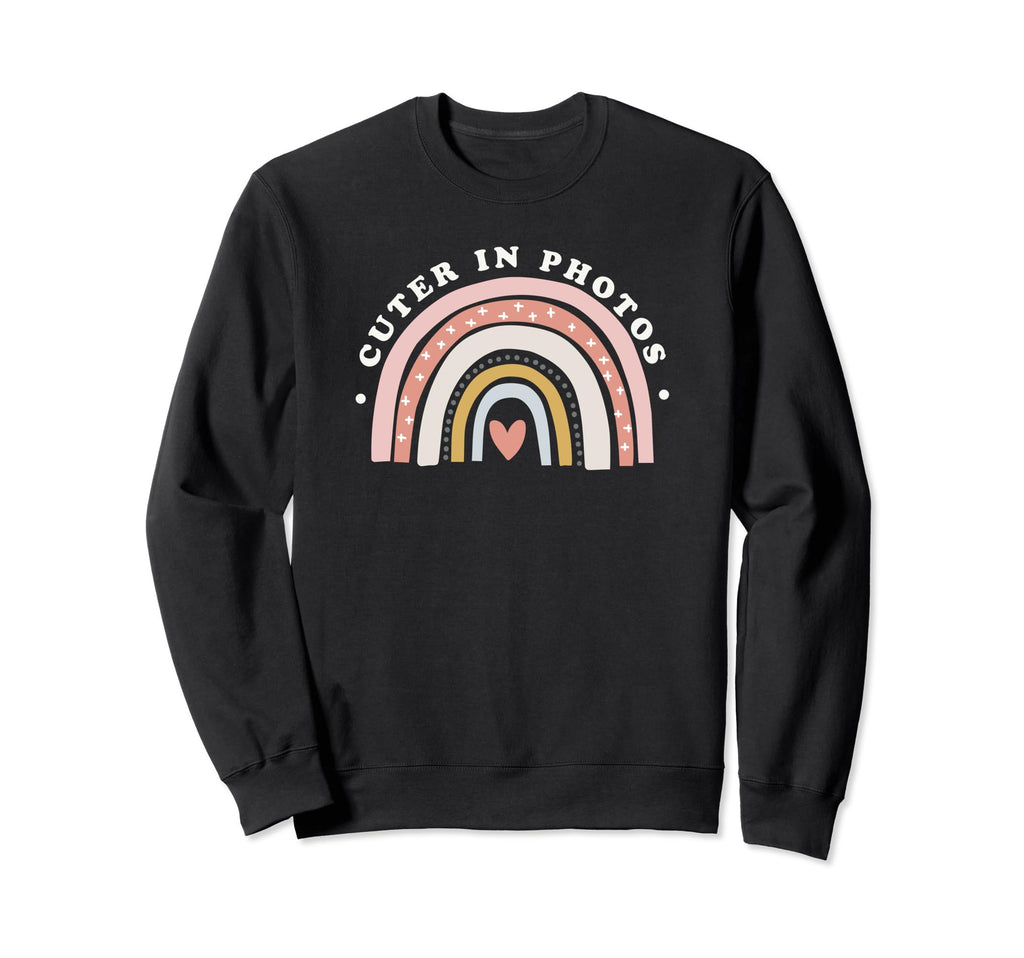 Cuter Photos Funny Y2K Sweatshirt - Casual Everyday Wear for Adults - T-Shirt, Sweatshirt, Hoodie