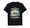 San Diego California Sunset Skyline T-Shirt - Minimalist Print Unisex - T-Shirt, Sweatshirt, Hoodie