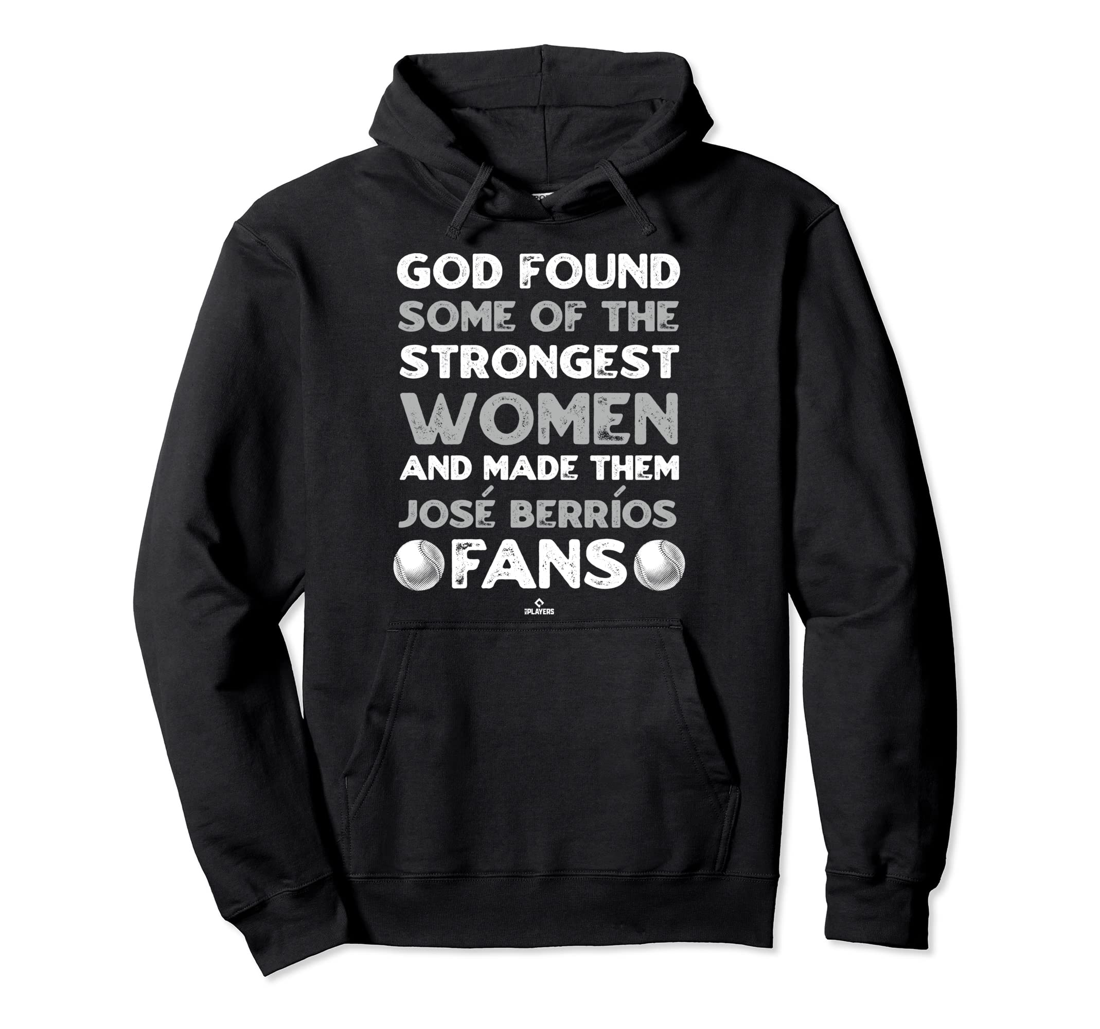 God Found Strongest Jose Berrios Fans Hoodie - Aesthetic Graphic Unisex - T-Shirt, Sweatshirt, Hoodie