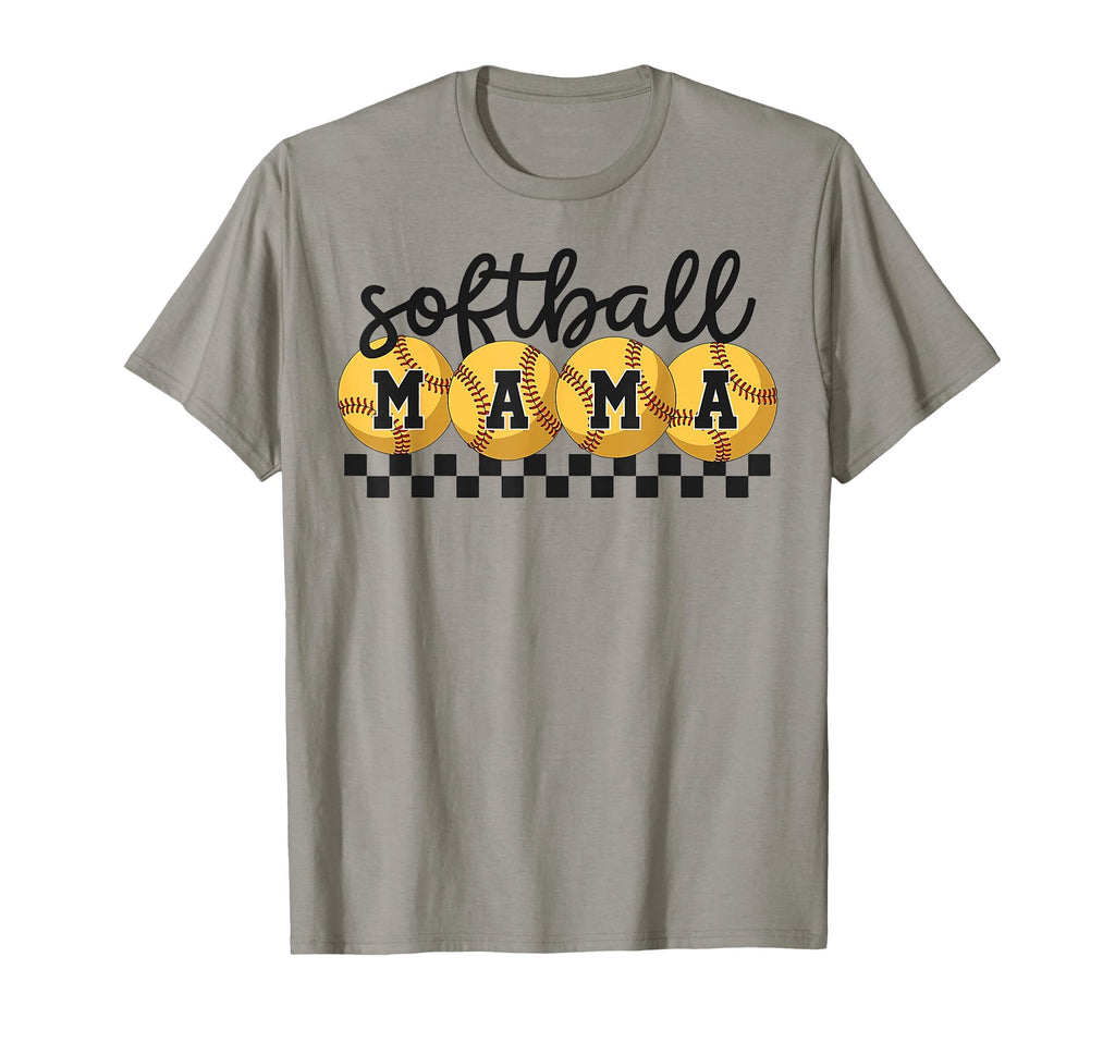 Softball Mama Groovy Softball Mom Mother T-Shirt - Streetwear Style Unisex - T-Shirt, Sweatshirt, Hoodie