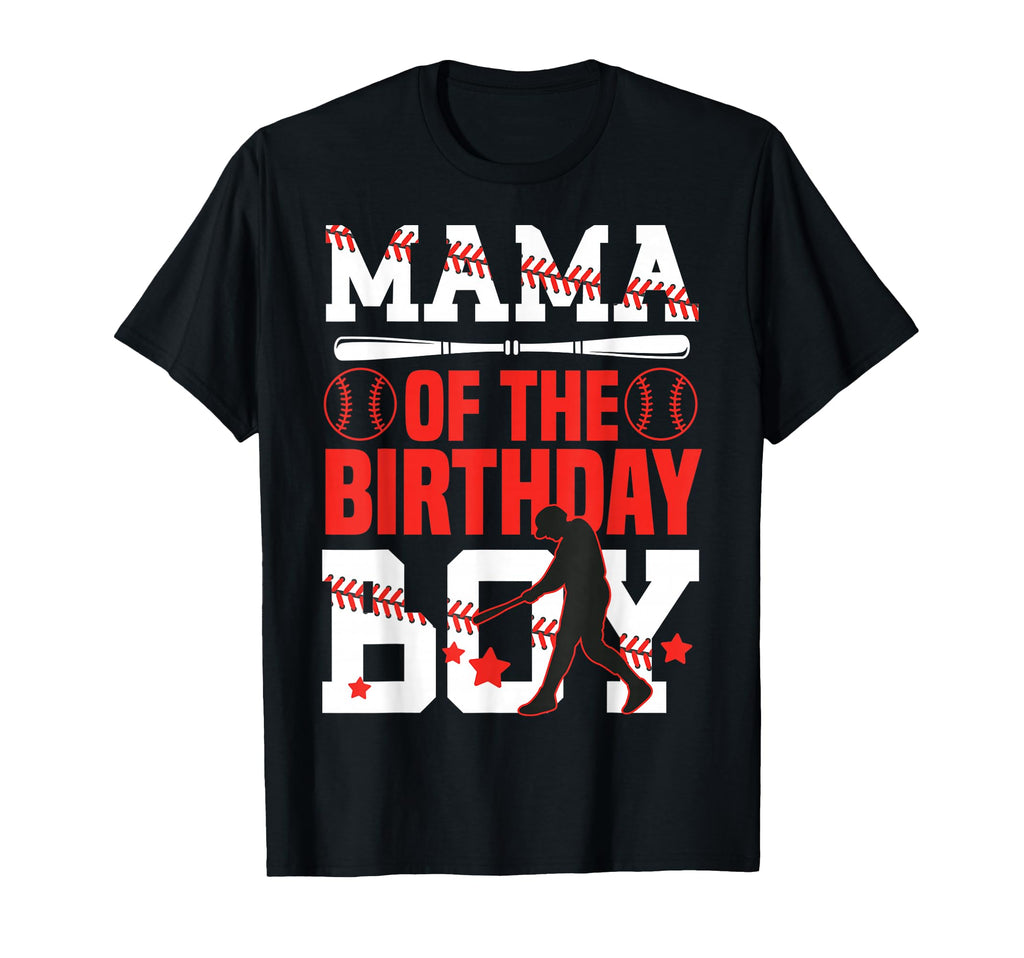 Mama Birthday Baseball Bat Ball Family T-Shirt - Streetwear Style Unisex - T-Shirt, Sweatshirt, Hoodie