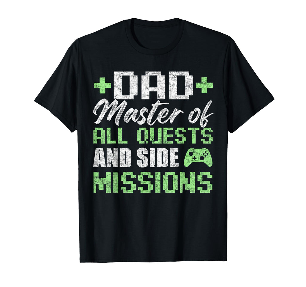 Gamer Dad Fathers Day Dad Master T-Shirt - Aesthetic Graphic for Adults - T-Shirt, Sweatshirt, Hoodie