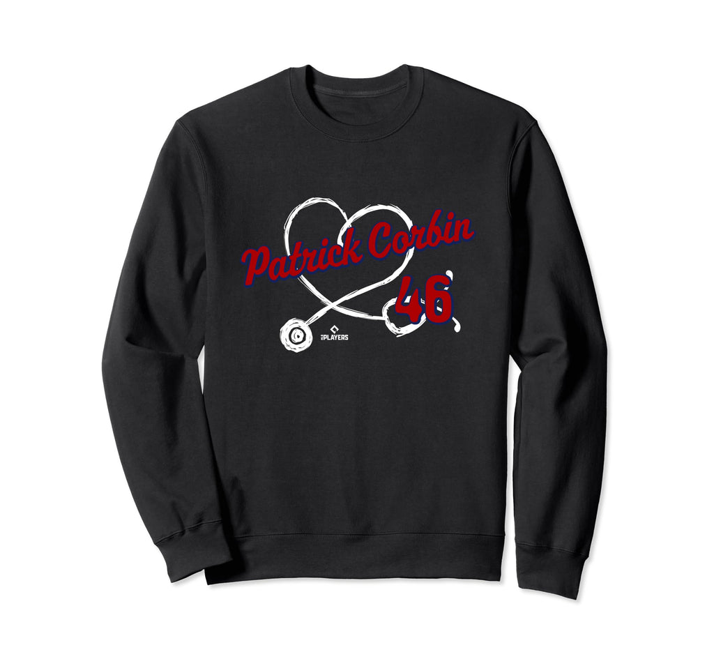 Patrick Corbin Mlbpa Washington Dc Sweatshirt - Minimalist Print Unisex - T-Shirt, Sweatshirt, Hoodie