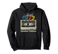 April 1972 50Th Birthday Cassette Tape Hoodie - Trendy Graphic Men Women - T-Shirt, Sweatshirt, Hoodie