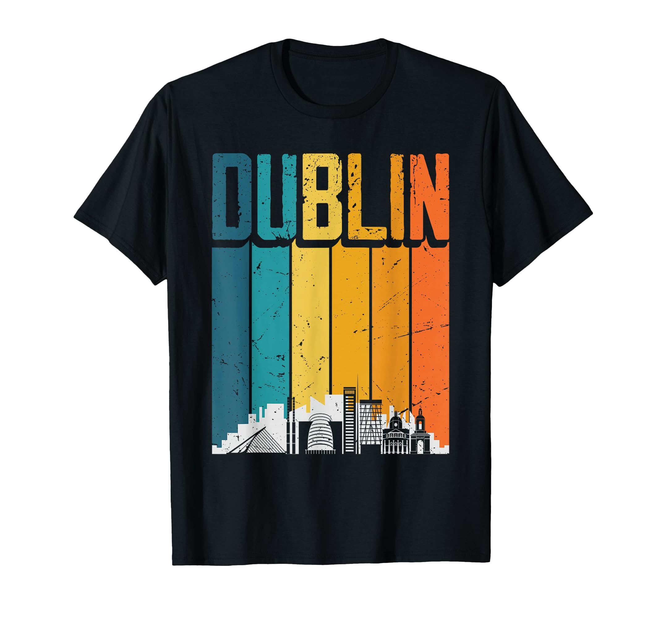 Dublin Ireland Sunset Skyline Dublin T-Shirt - Streetwear Style Unisex - T-Shirt, Sweatshirt, Hoodie