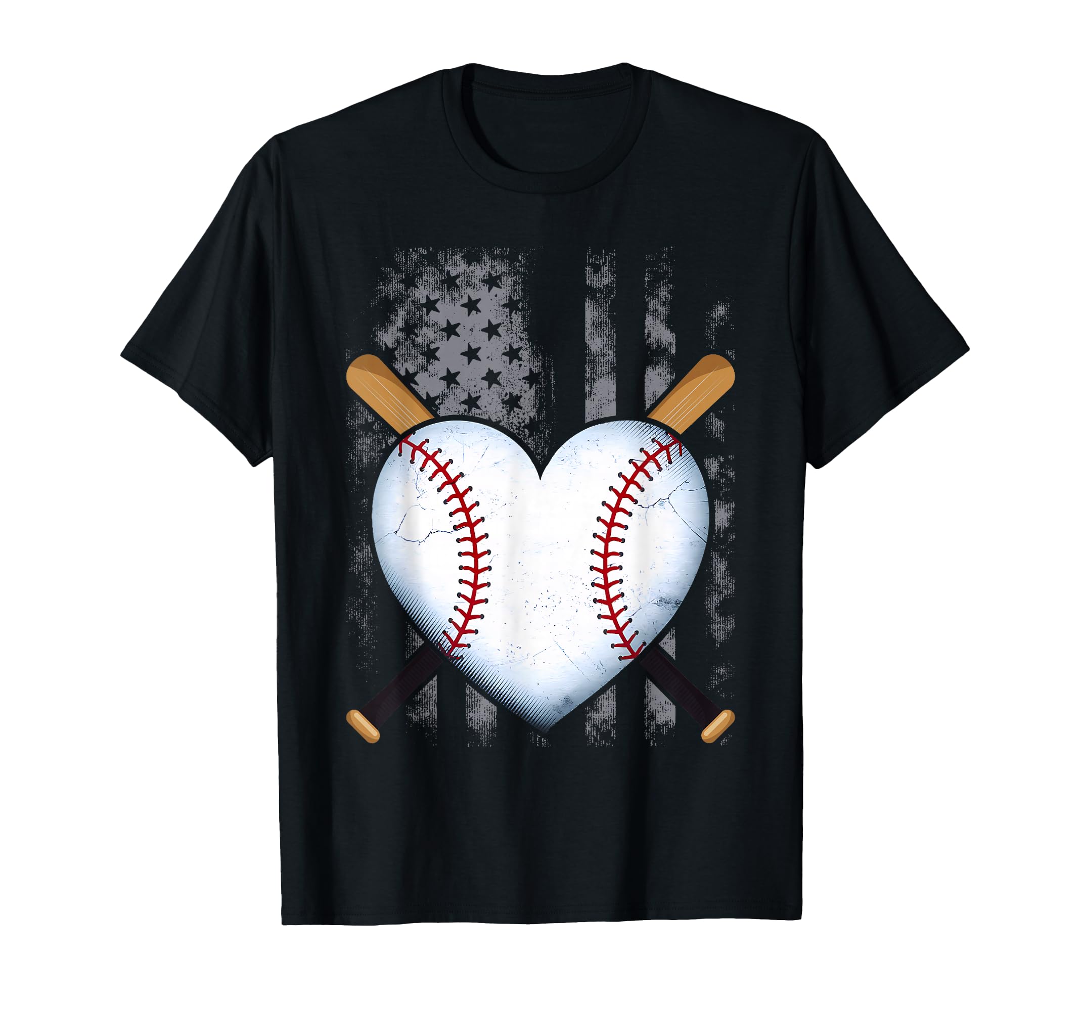 Baseball Heart Mom Dad T-Shirt - Trendy Graphic for Adults - T-Shirt, Sweatshirt, Hoodie