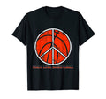 Peace Sign Peace Love Basketball T-Shirt - Aesthetic Graphic for Adults - T-Shirt, Sweatshirt, Hoodie