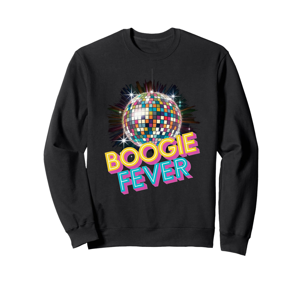 Disco Ball Boogie Fever Discoball Sweatshirt - Fun Novelty Design Unisex - T-Shirt, Sweatshirt, Hoodie