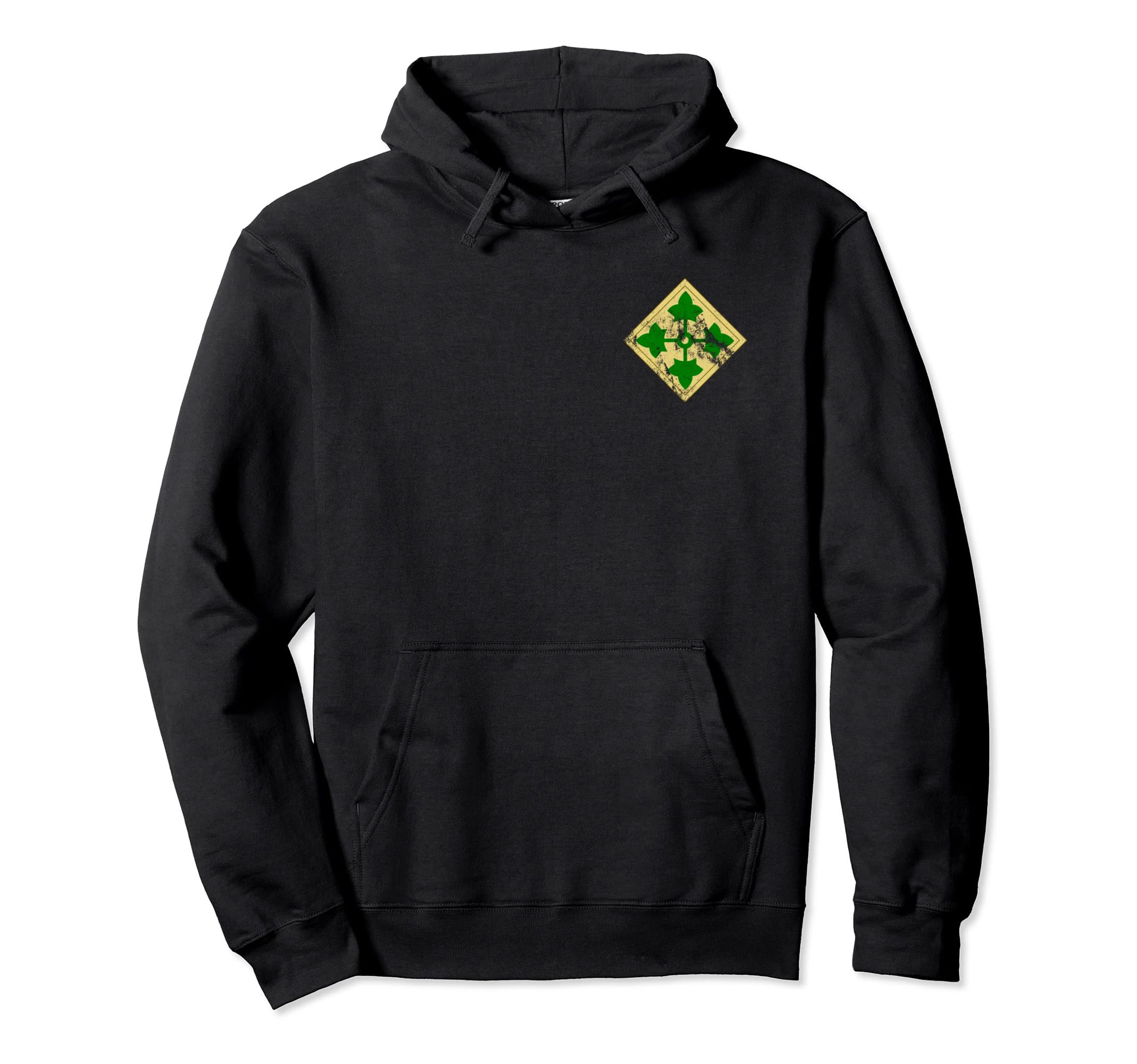 4Th Infantry Division Patch 4Th Id Hoodie - Trendy Graphic Men Women - T-Shirt, Sweatshirt, Hoodie