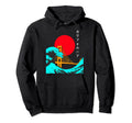 Vaporwave Aesthetic Japanese Writing Hoodie - Fun Novelty Design Men Women - T-Shirt, Sweatshirt, Hoodie