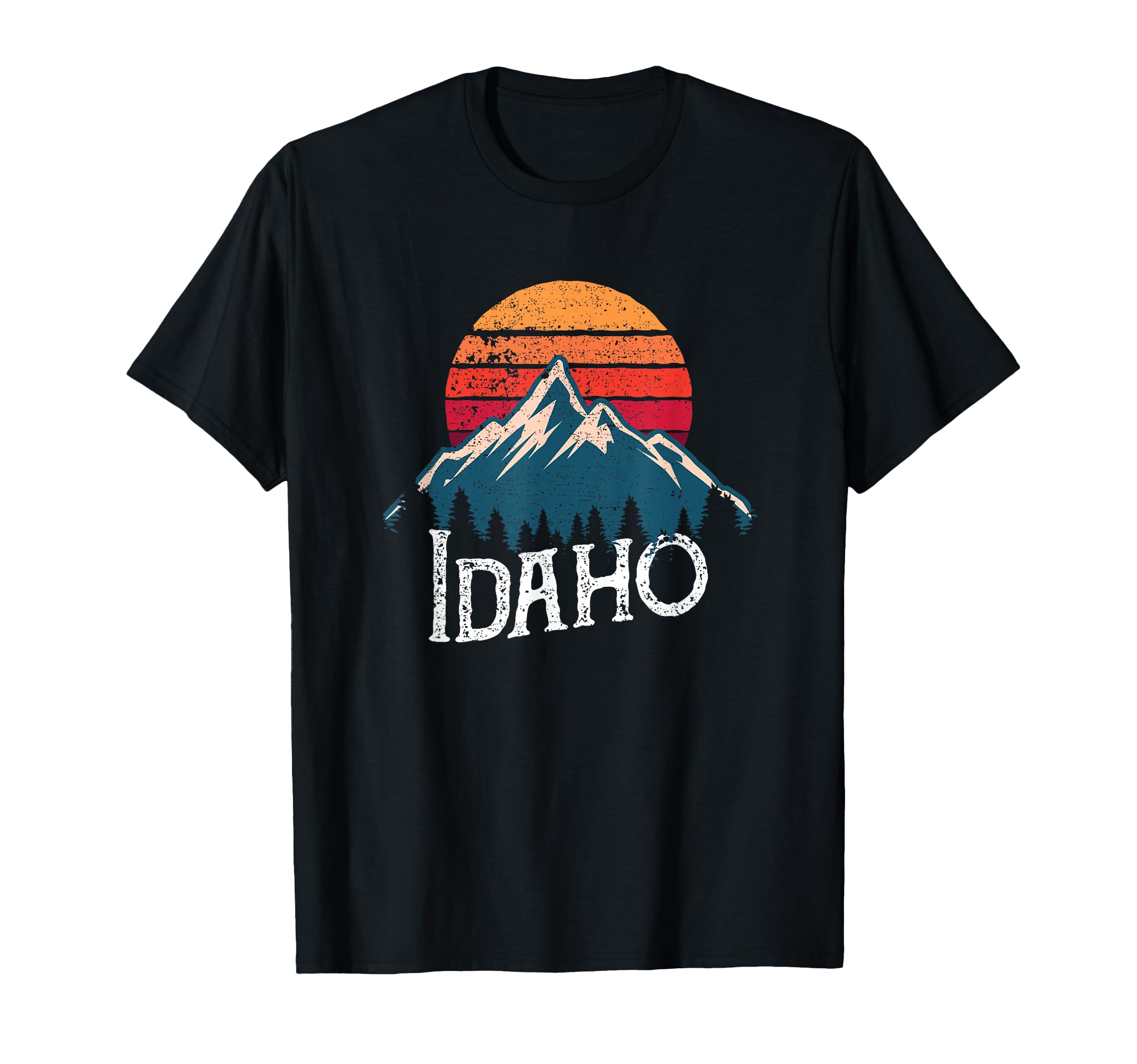 Idaho Id Mountains Outdoor Wildness T-Shirt - Aesthetic Graphic Men Women - T-Shirt, Sweatshirt, Hoodie